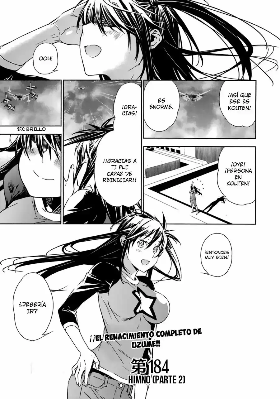 Sekirei capítulo 184, página 3