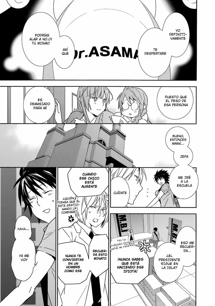 Sekirei capítulo 185, página 10