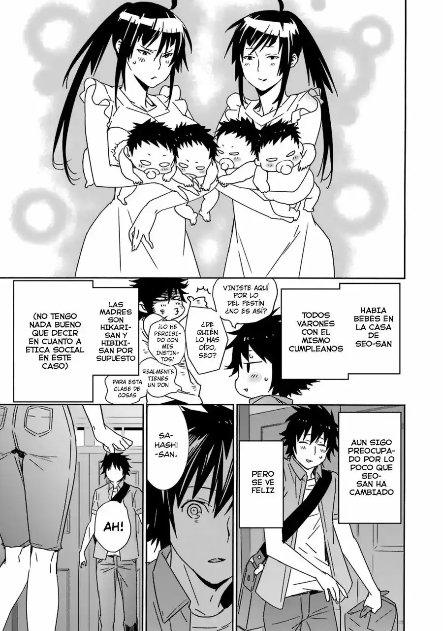 Sekirei capítulo 185, página 18