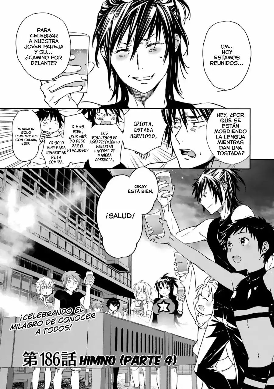 Sekirei capítulo 186, página 4