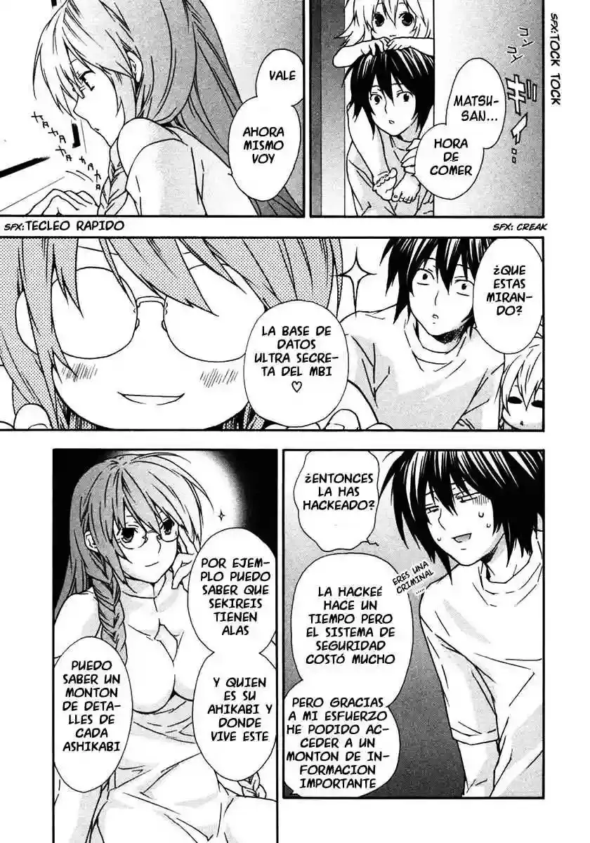 Sekirei capítulo 28, página 17