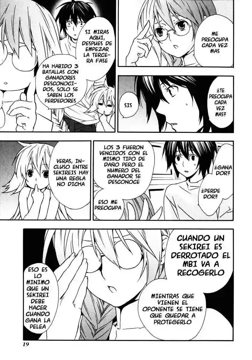 Sekirei capítulo 28, página 19