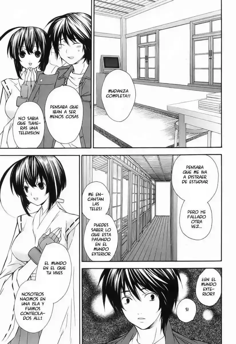 Sekirei capítulo 3, página 12