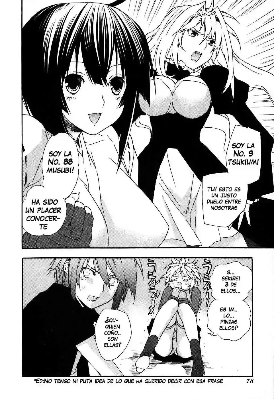 Sekirei capítulo 31, página 20