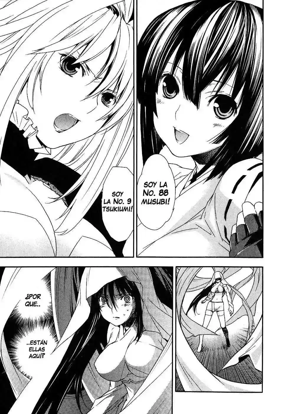 Sekirei capítulo 32, página 3