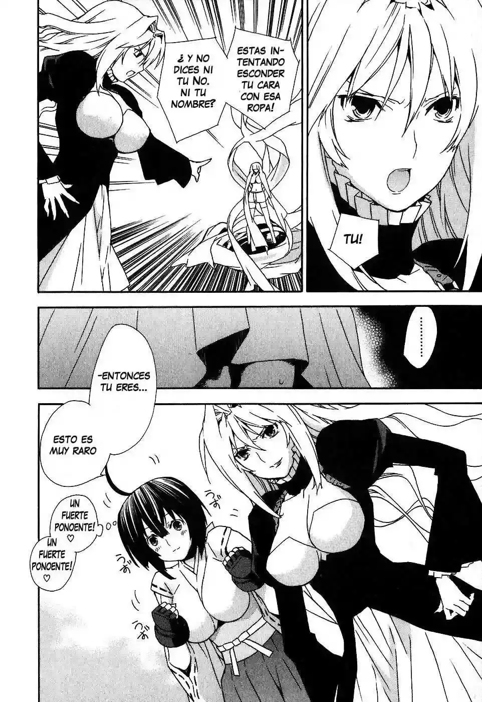 Sekirei capítulo 32, página 4