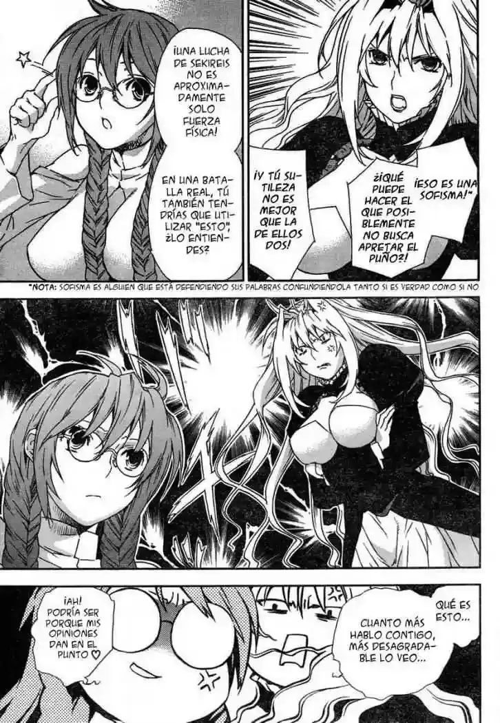 Sekirei capítulo 33, página 15