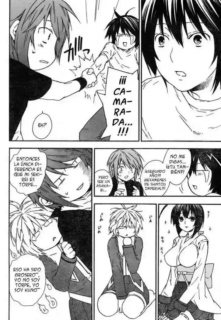 Sekirei capítulo 33, página 18