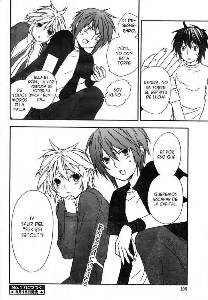 Sekirei capítulo 33, página 20