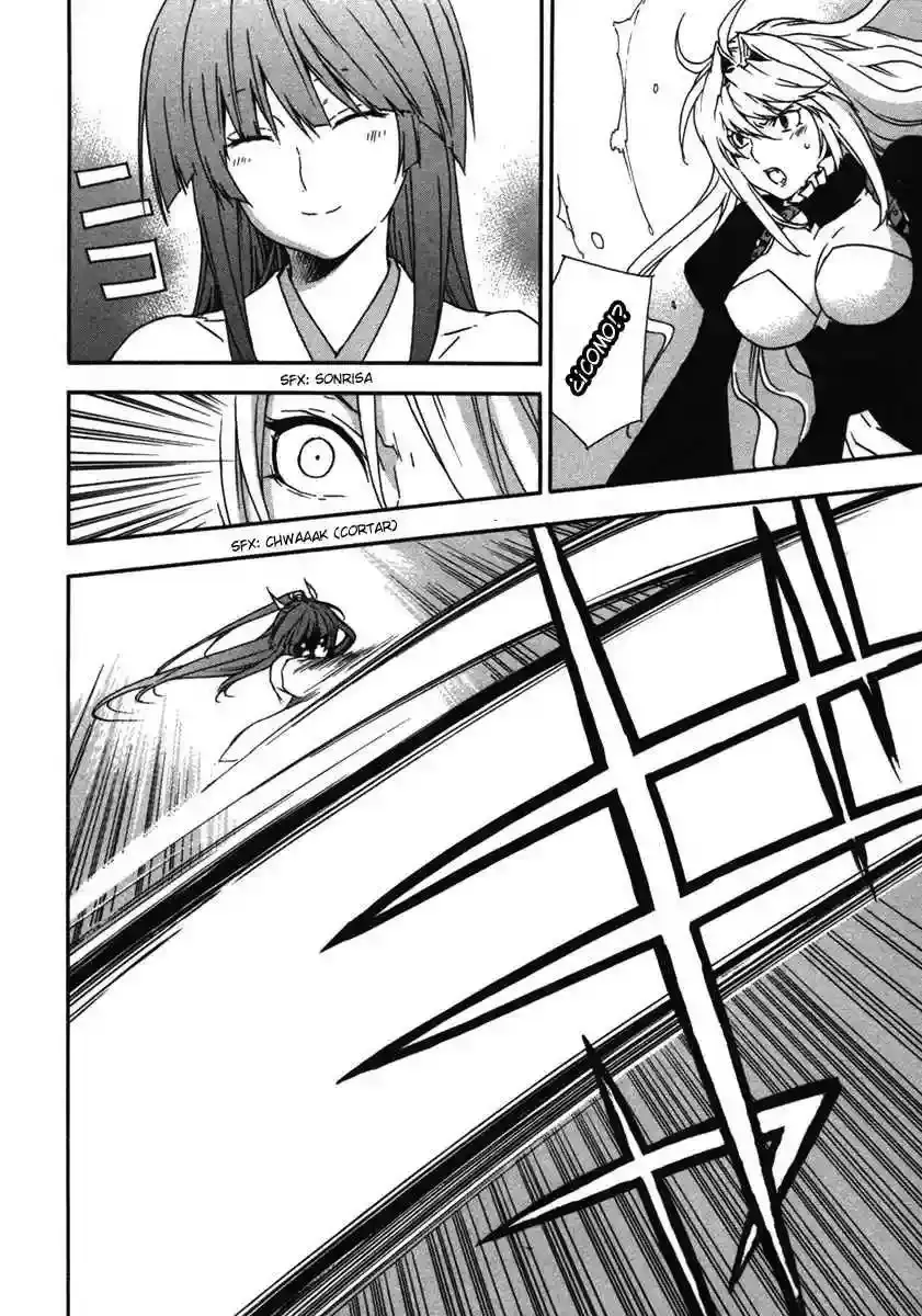 Sekirei capítulo 37, página 14