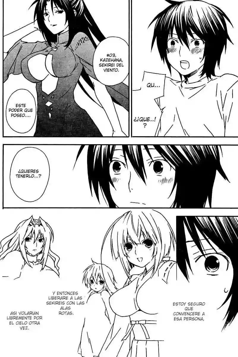 Sekirei capítulo 40, página 11