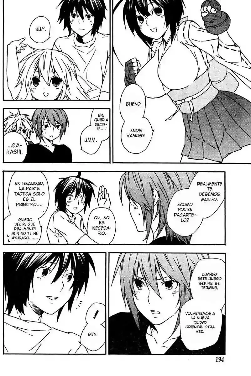 Sekirei capítulo 40, página 15