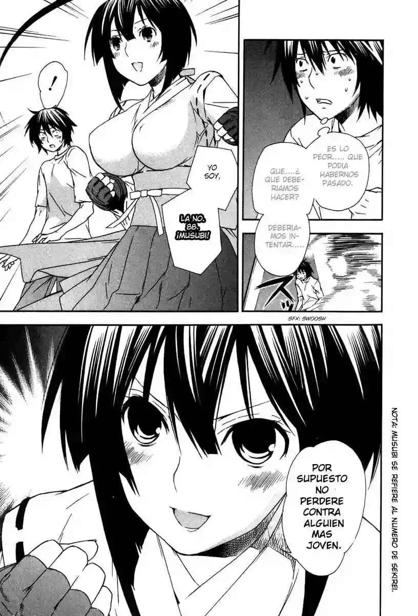 Sekirei capítulo 42, página 6