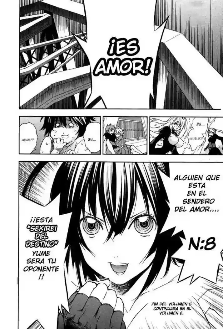 Sekirei capítulo 47, página 21