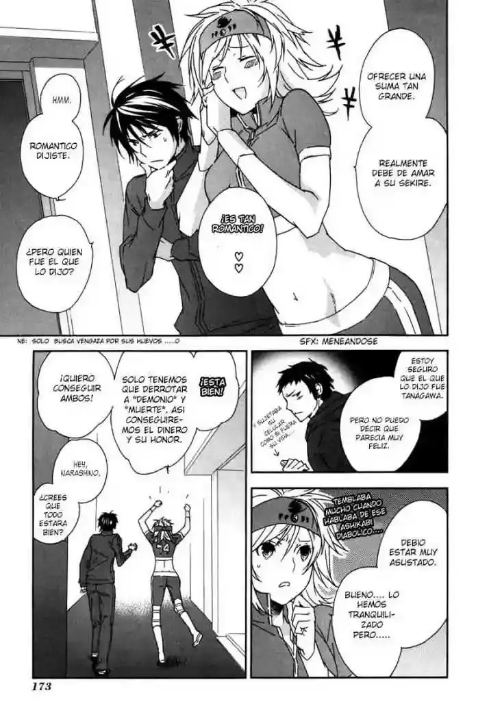 Sekirei capítulo 47, página 24