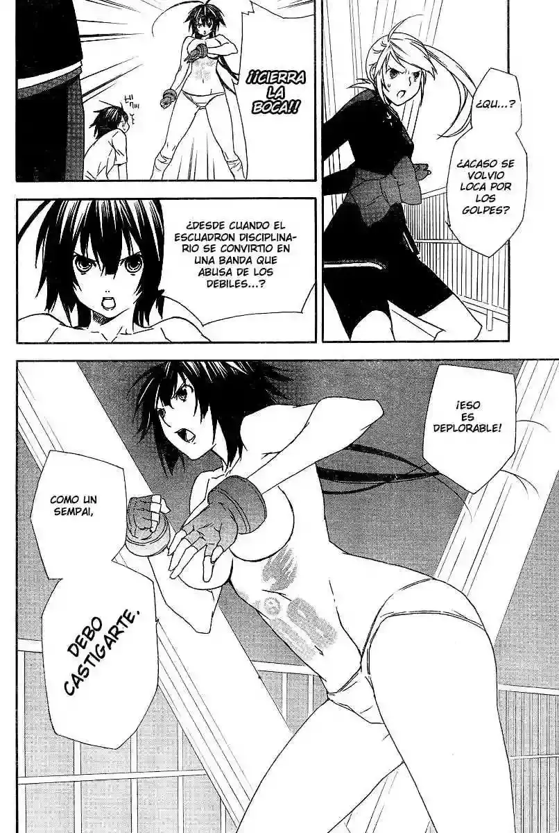 Sekirei capítulo 48, página 4