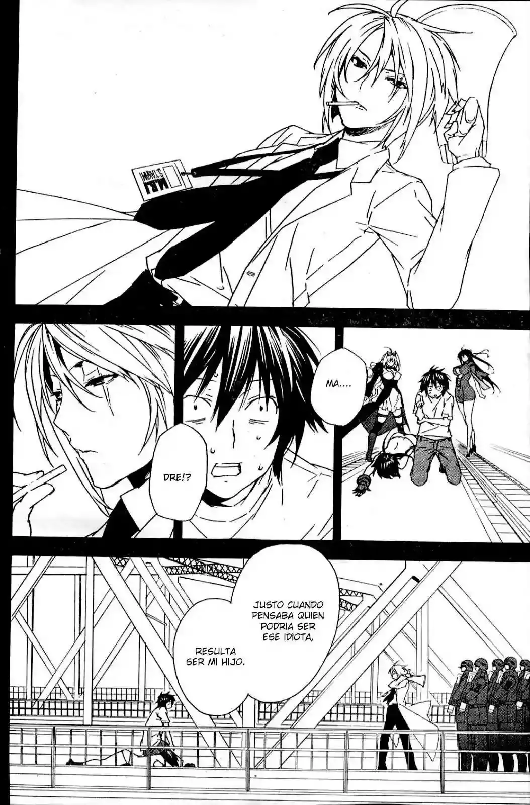 Sekirei capítulo 52, página 4