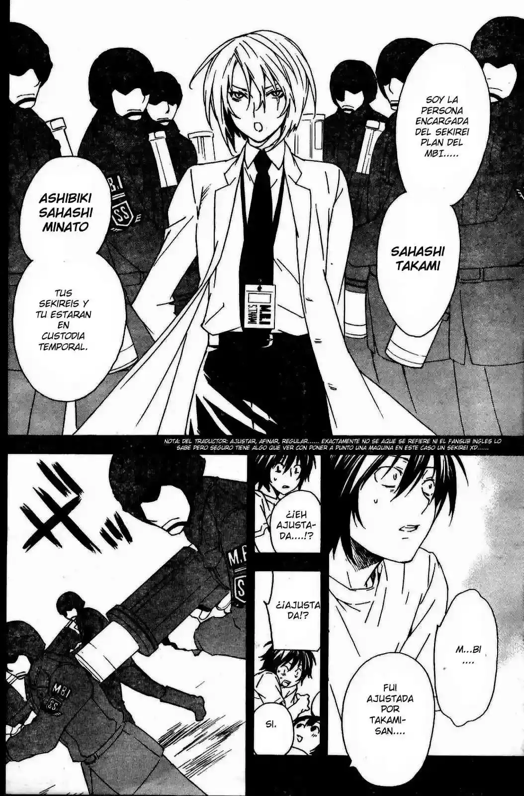 Sekirei capítulo 52, página 8