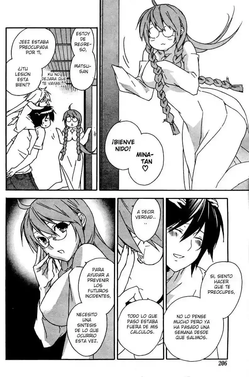 Sekirei capítulo 54, página 8
