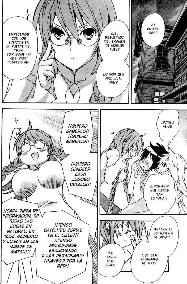 Sekirei capítulo 54, página 14