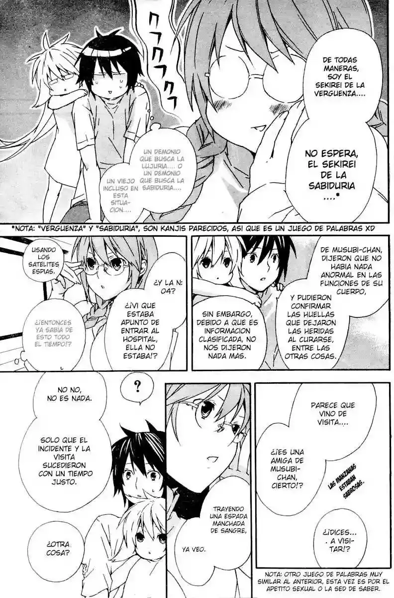 Sekirei capítulo 54, página 15