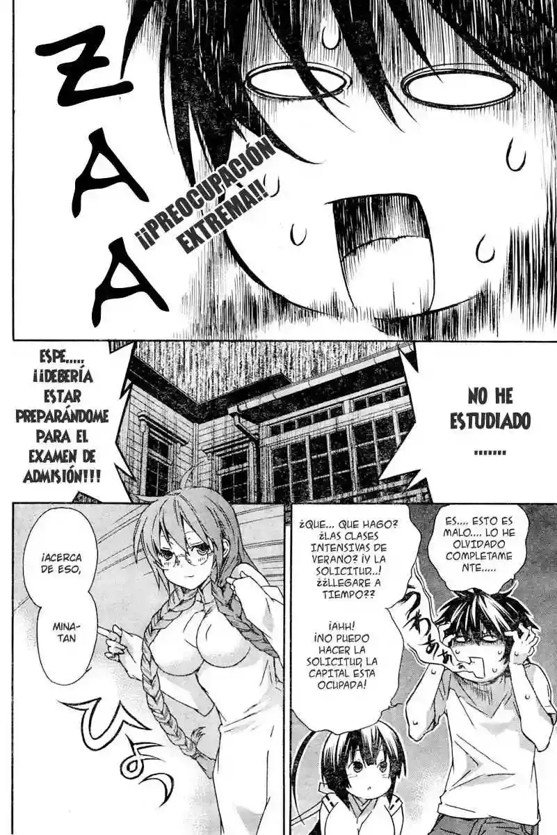 Sekirei capítulo 56, página 4