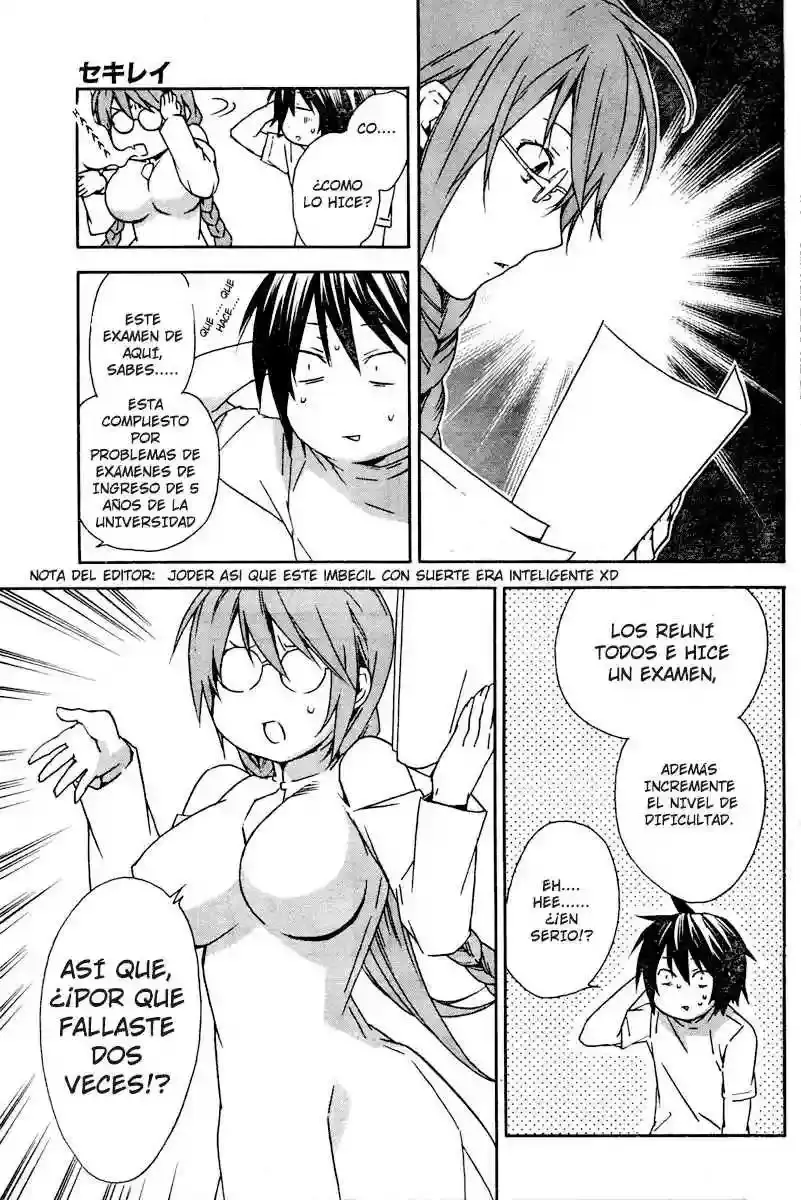 Sekirei capítulo 56, página 13