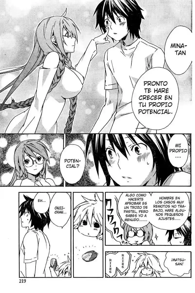 Sekirei capítulo 56, página 15