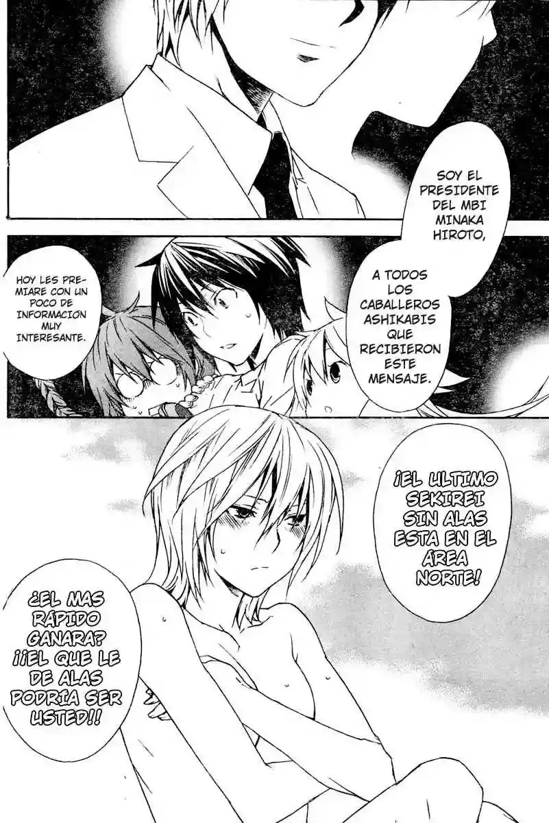 Sekirei capítulo 56, página 20