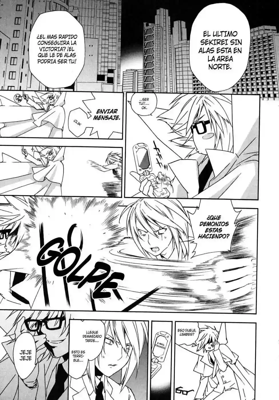 Sekirei capítulo 57, página 4