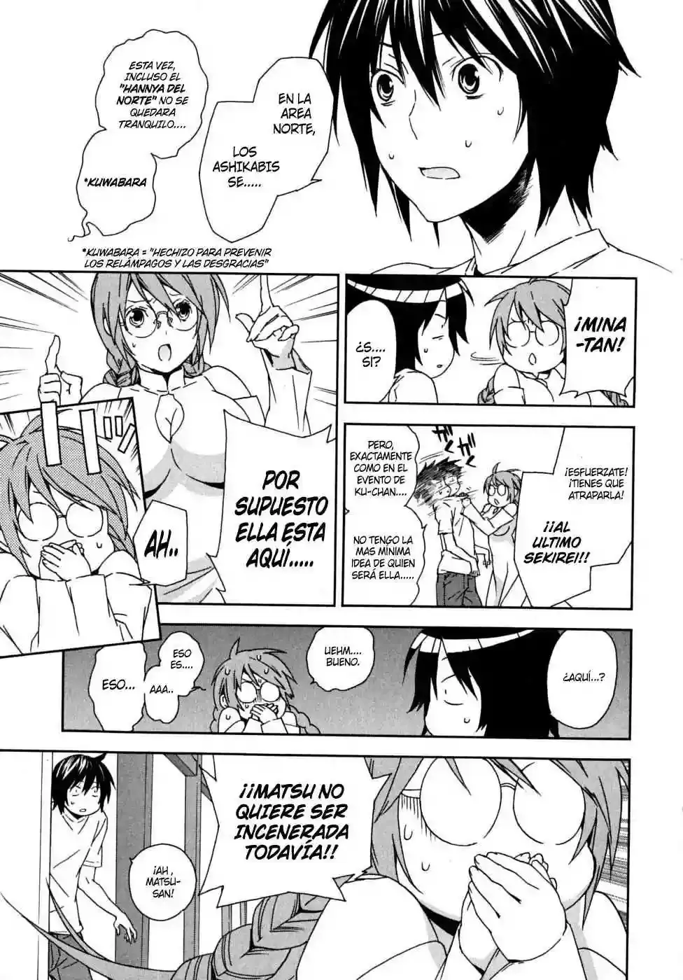 Sekirei capítulo 57, página 8