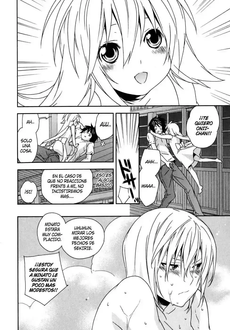 Sekirei capítulo 57, página 11