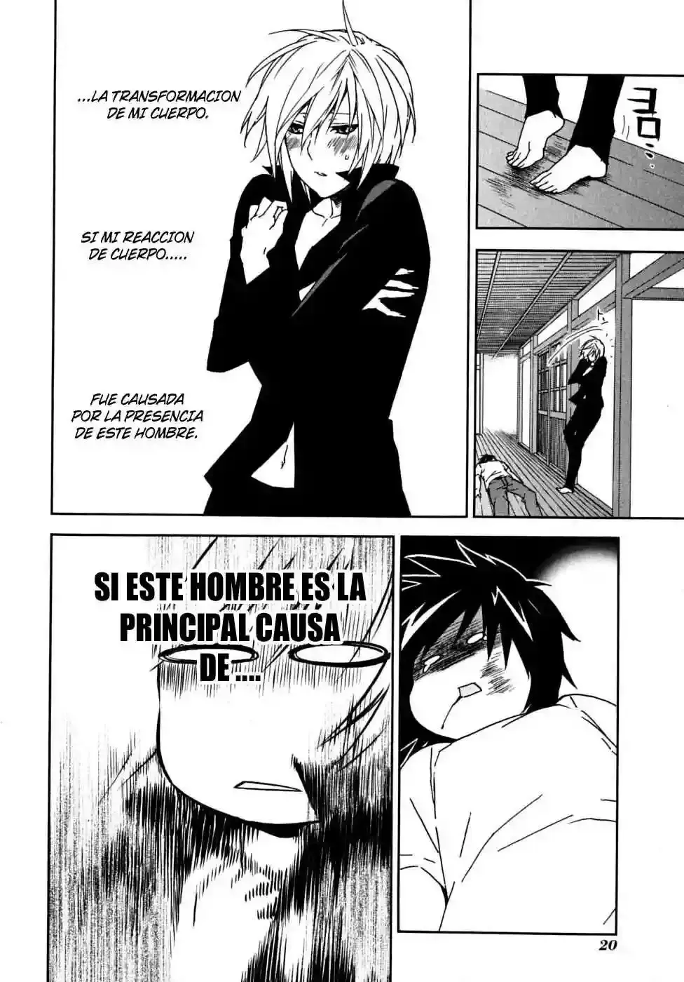 Sekirei capítulo 57, página 19