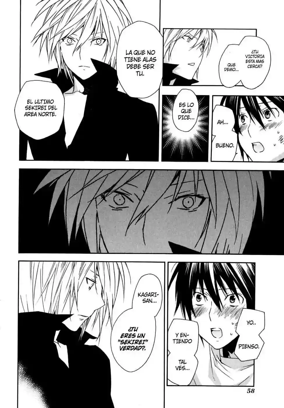 Sekirei capítulo 59, página 17