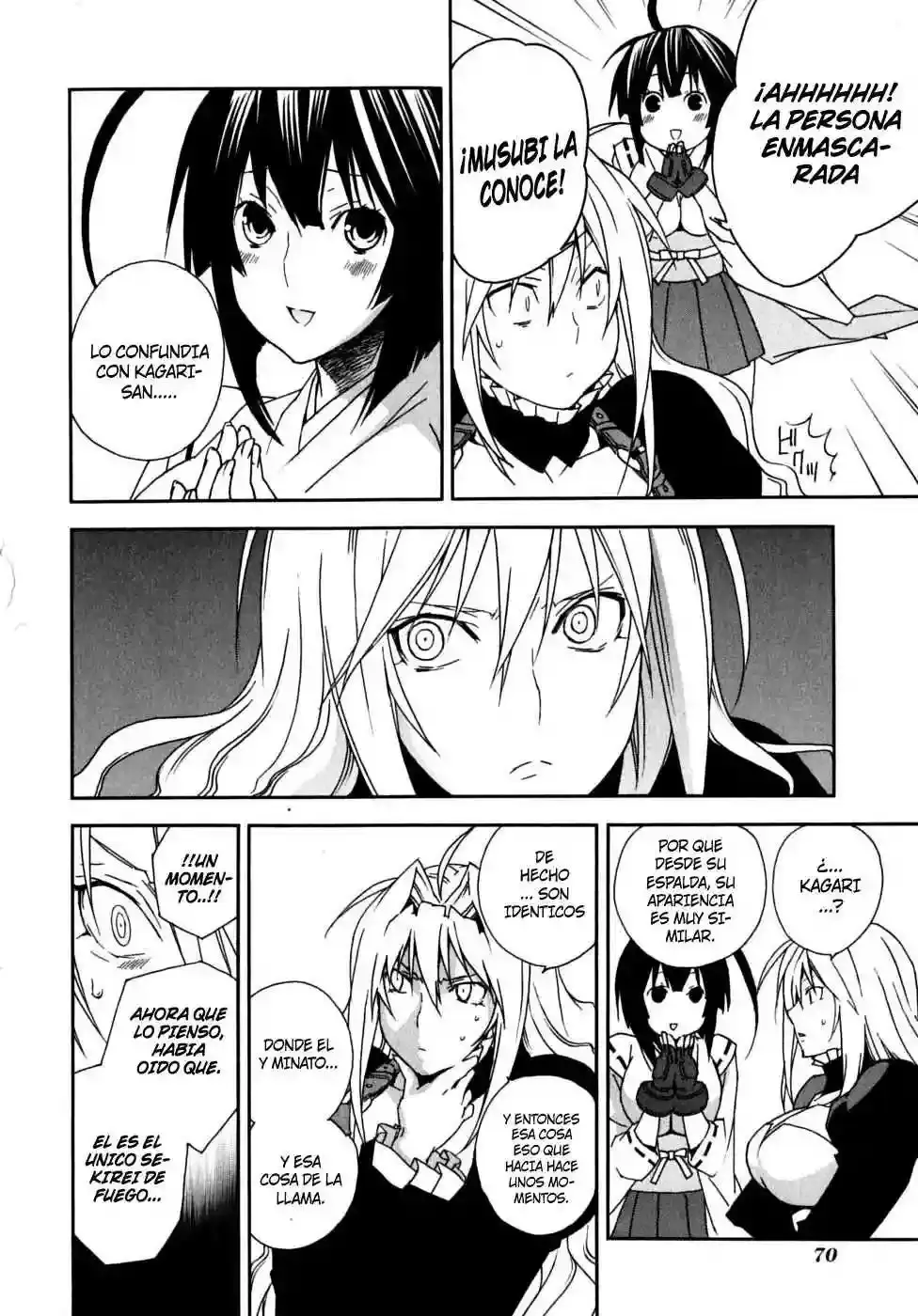 Sekirei capítulo 60, página 8