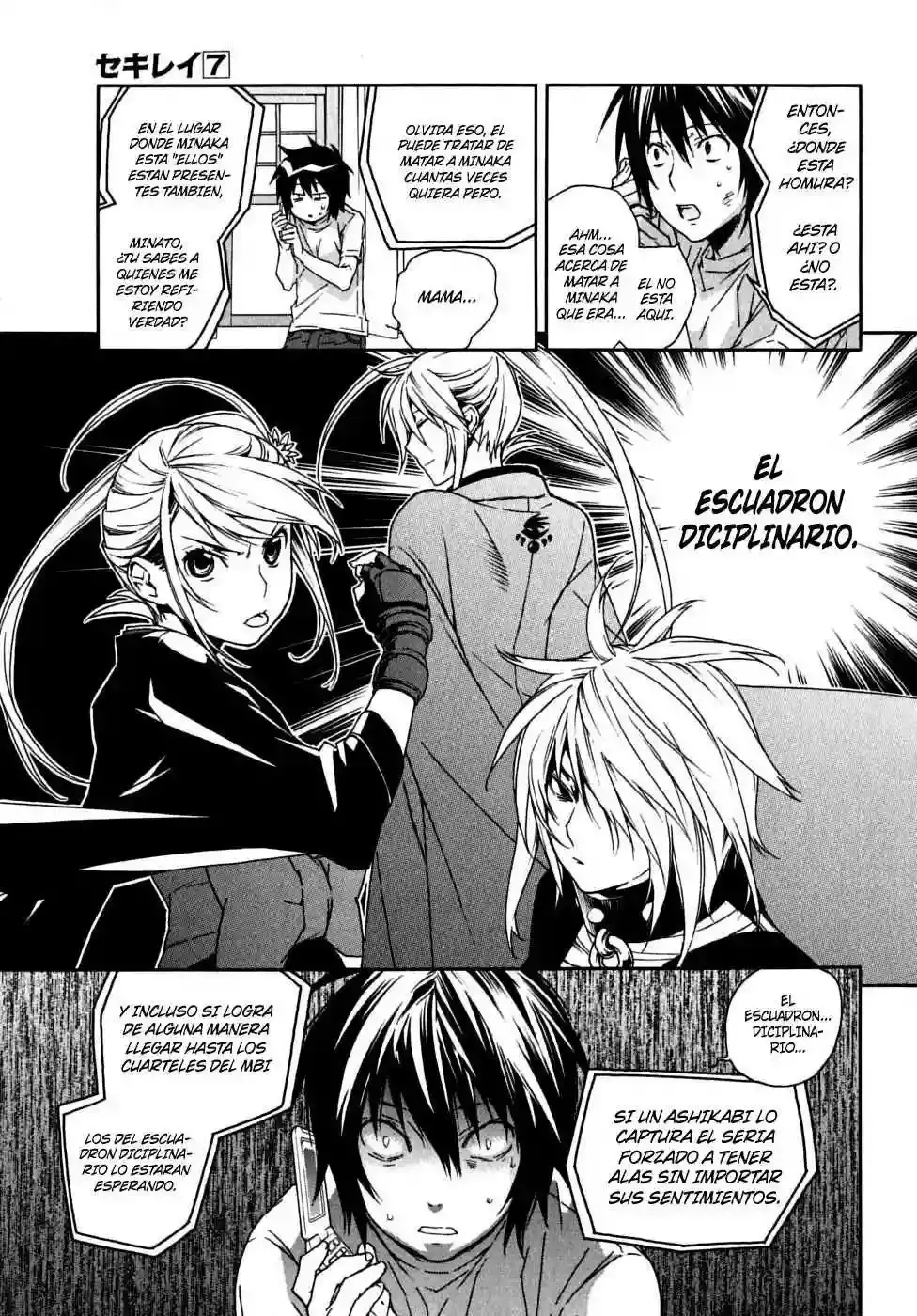 Sekirei capítulo 60, página 15