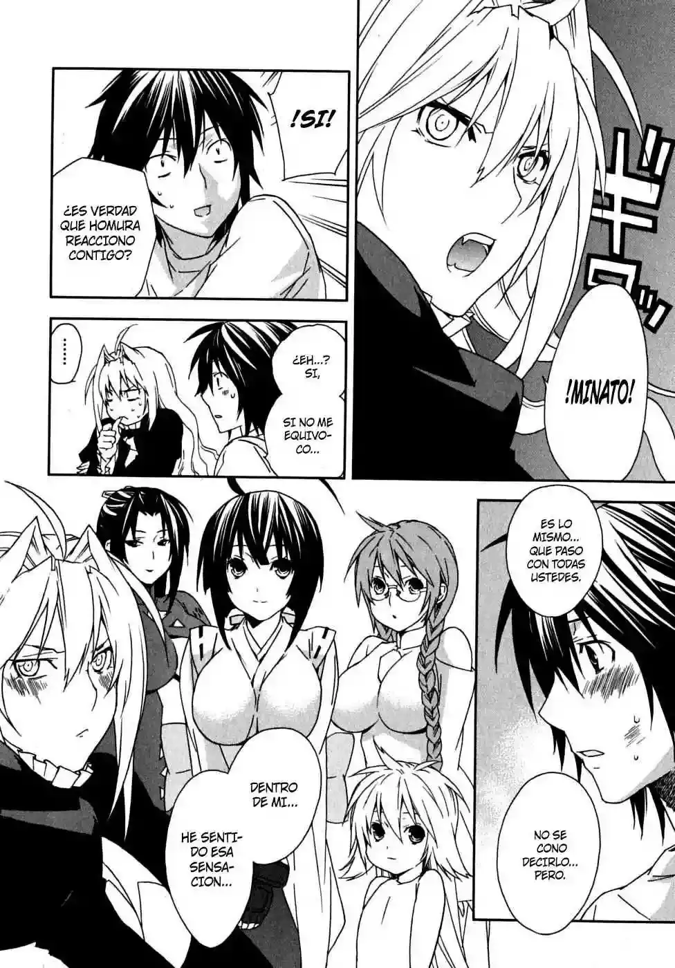 Sekirei capítulo 60, página 18