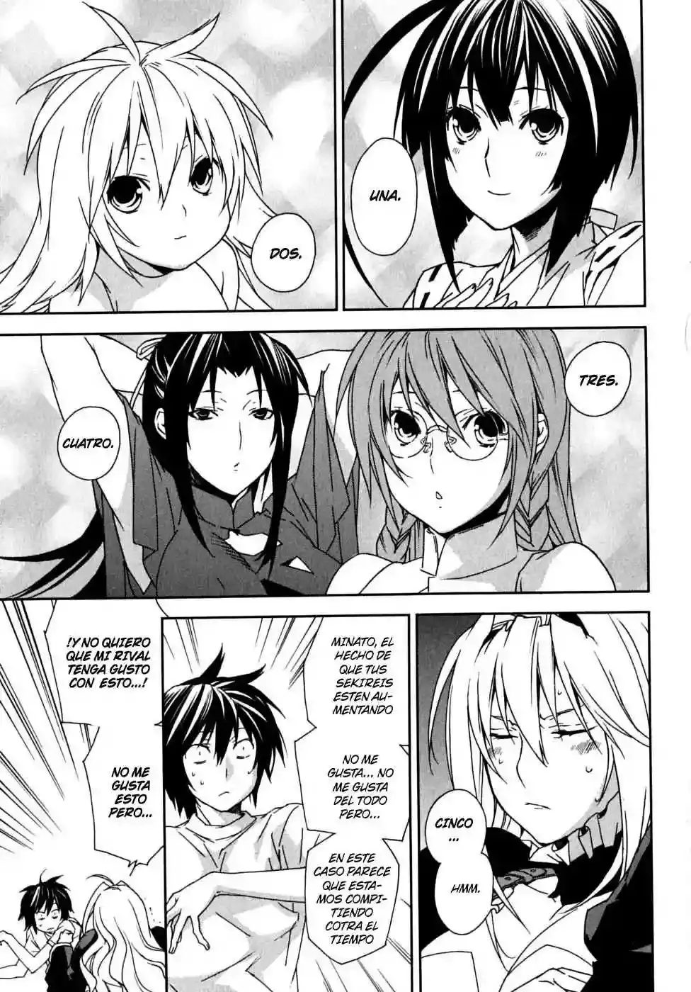 Sekirei capítulo 60, página 19