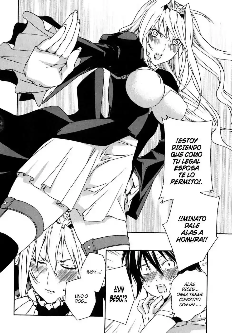 Sekirei capítulo 61, página 3