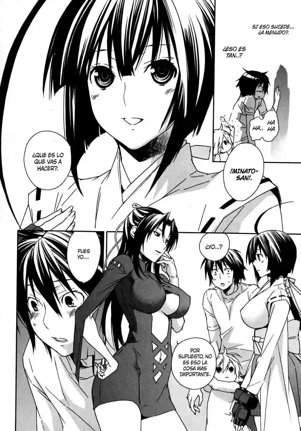 Sekirei capítulo 61, página 5