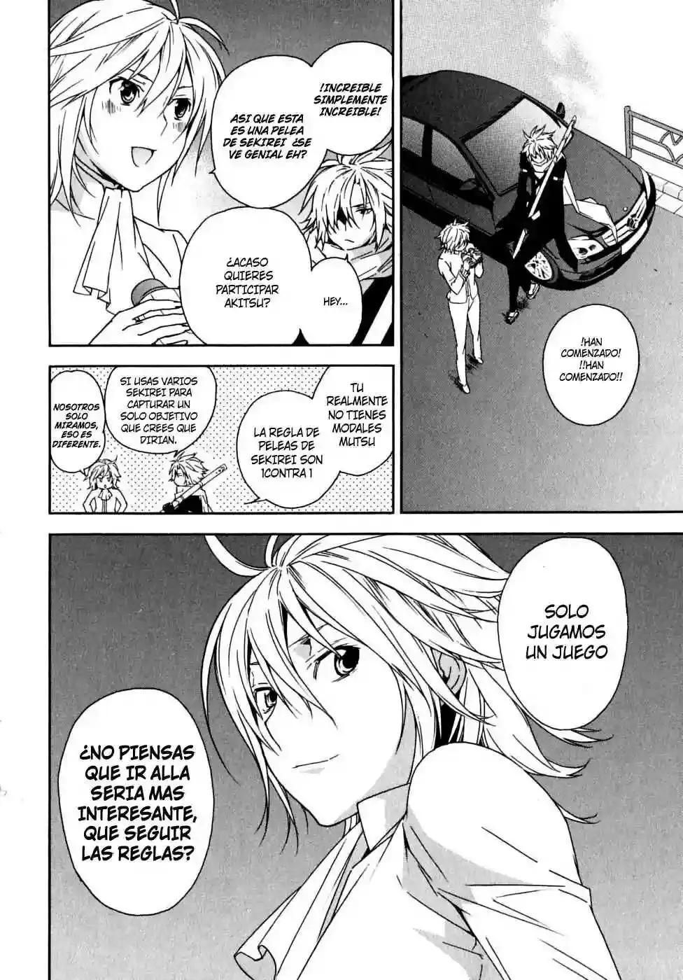 Sekirei capítulo 61, página 17
