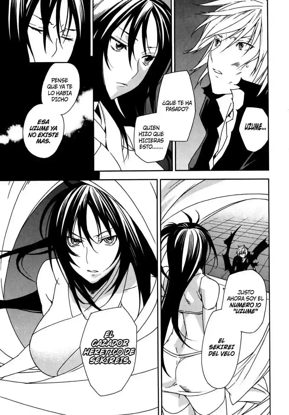 Sekirei capítulo 63, página 4