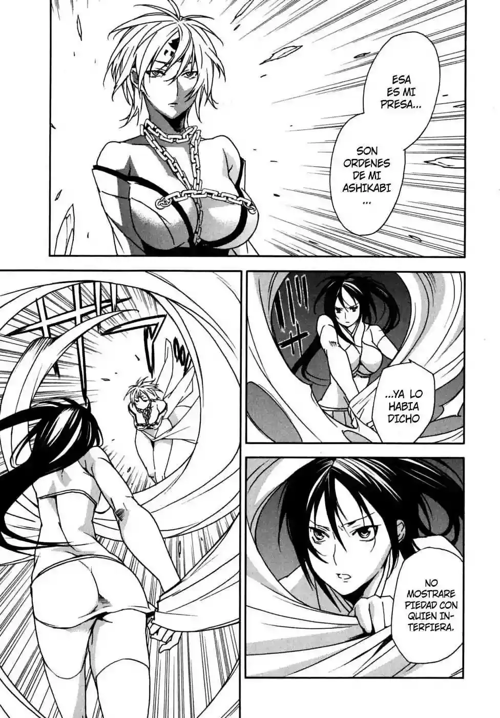 Sekirei capítulo 63, página 8