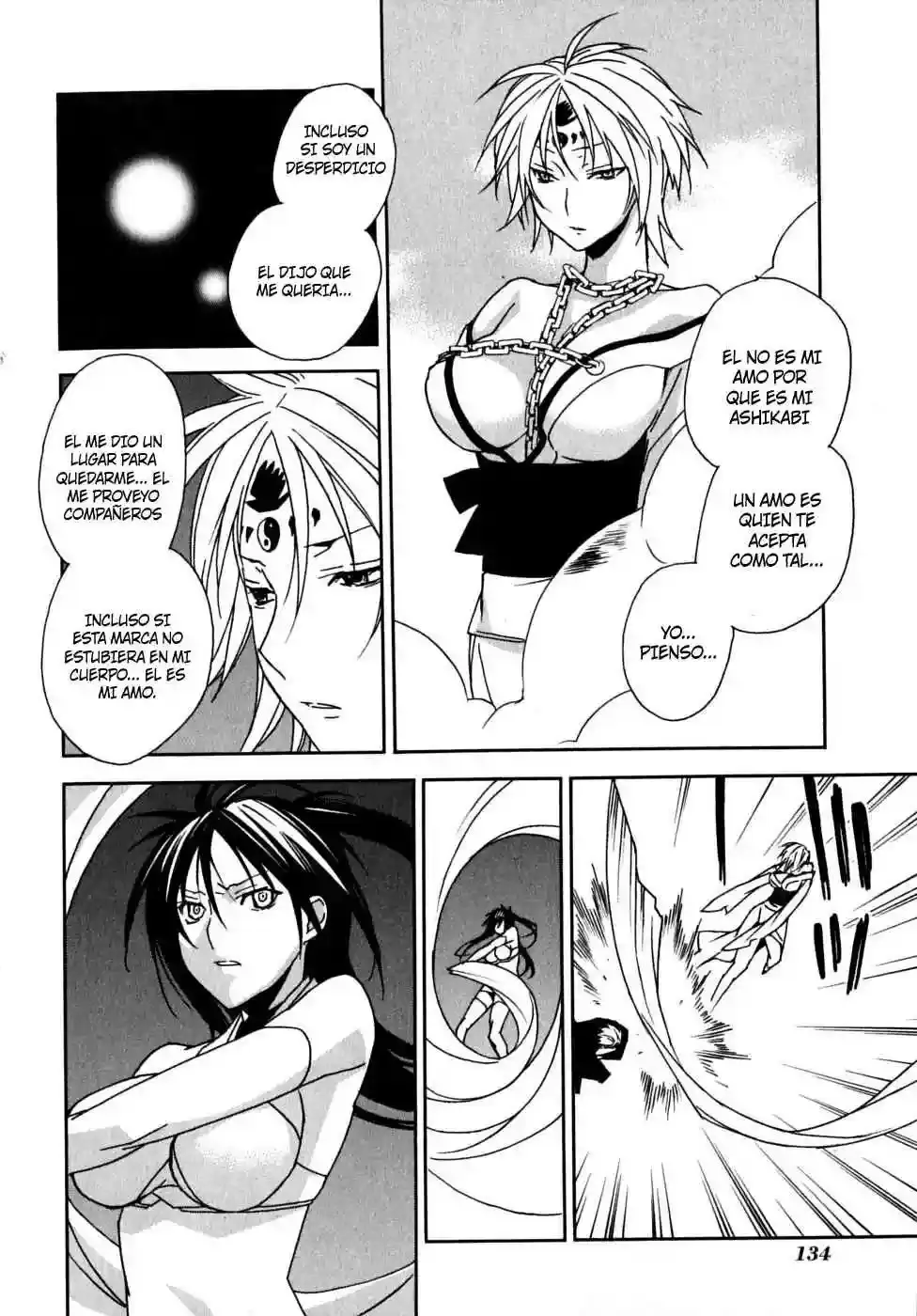 Sekirei capítulo 63, página 17