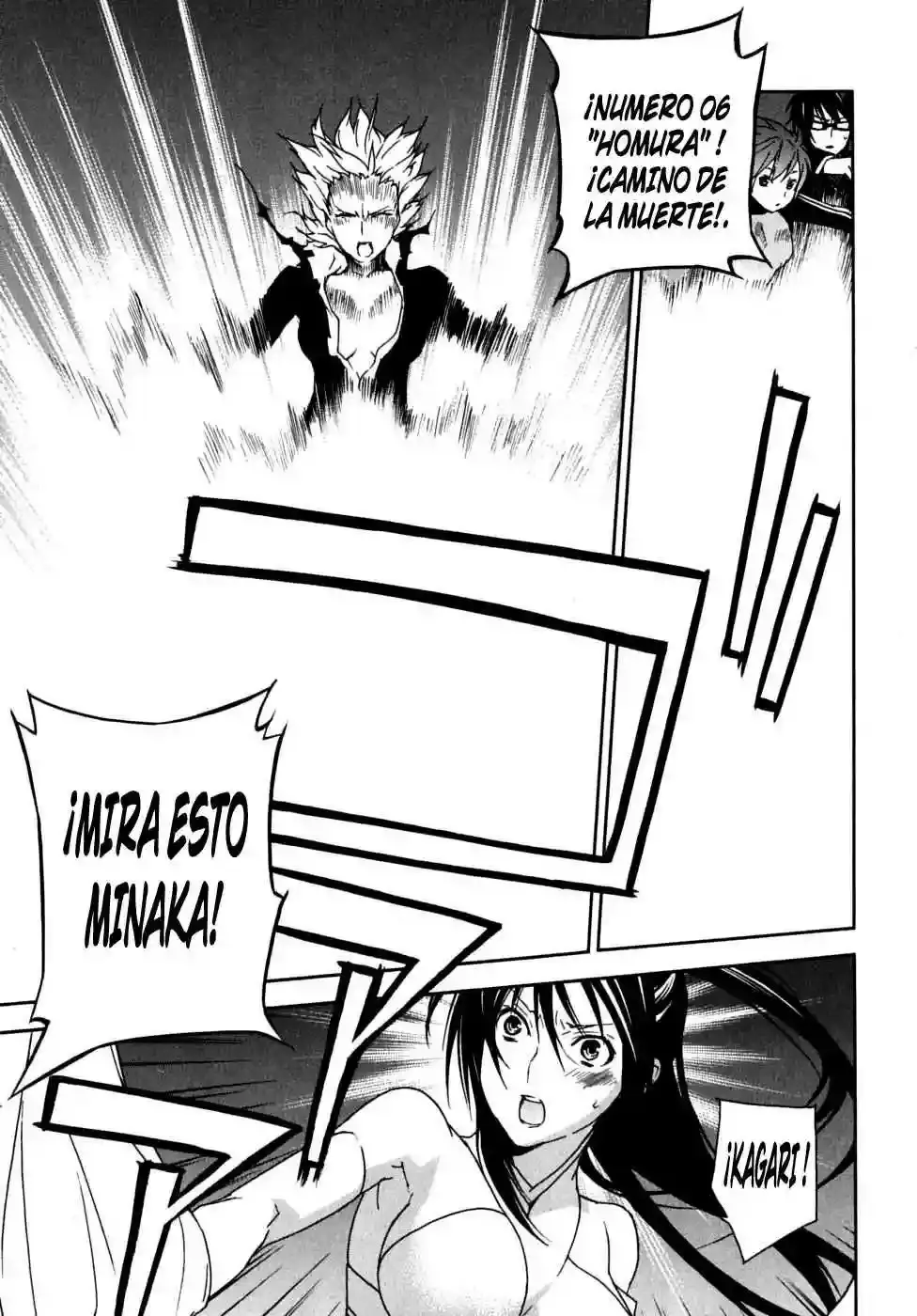 Sekirei capítulo 64, página 8