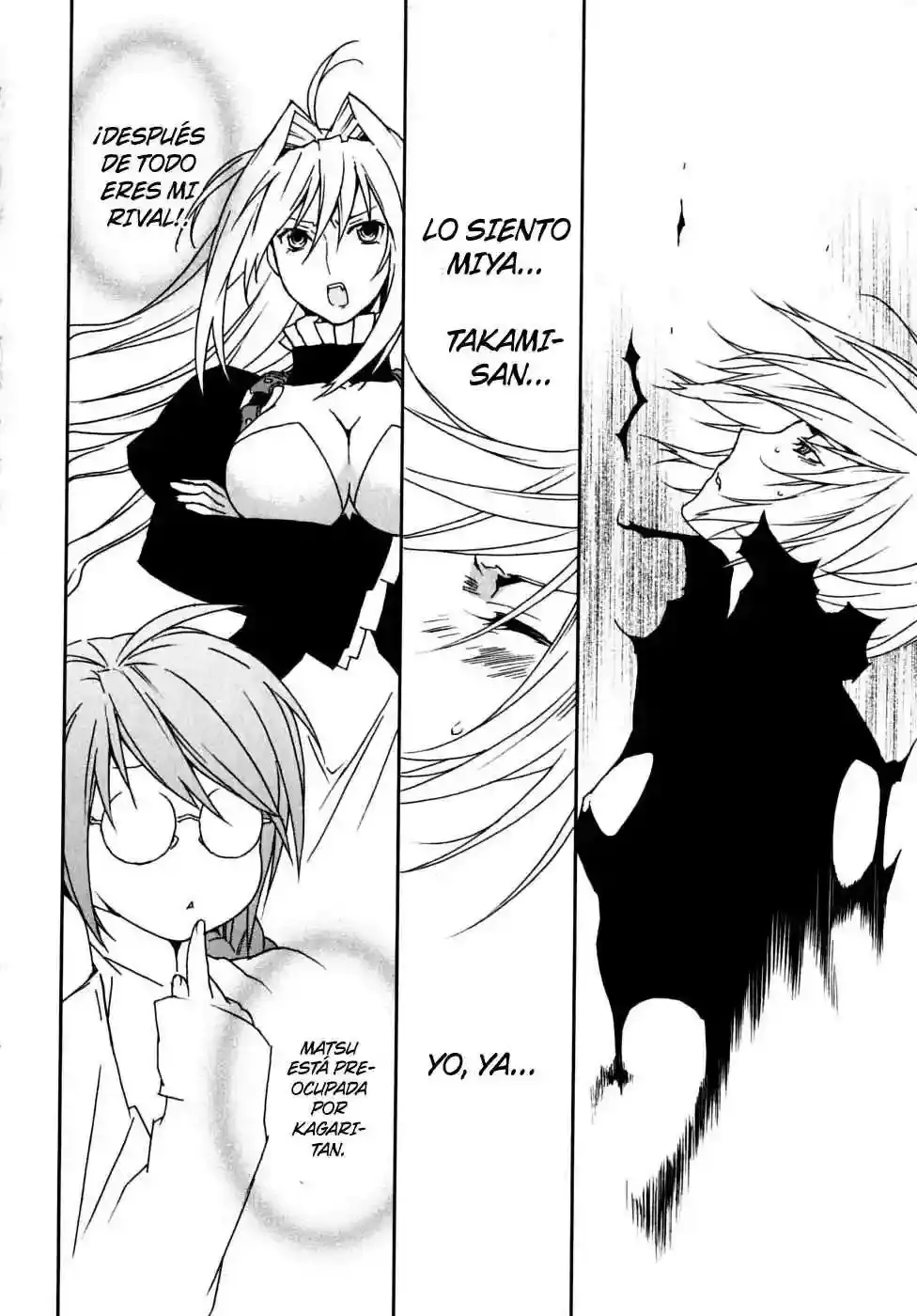 Sekirei capítulo 64, página 9
