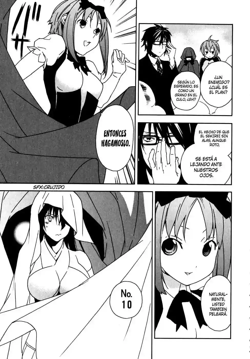 Sekirei capítulo 65, página 6