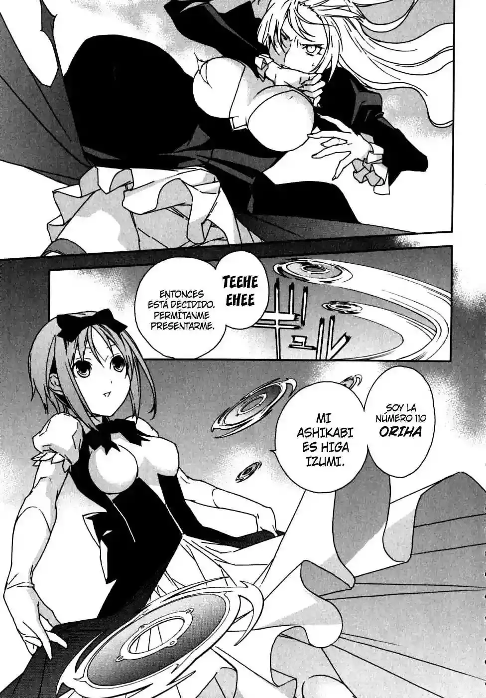 Sekirei capítulo 65, página 8