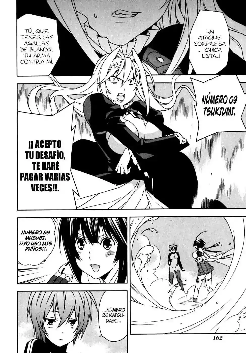 Sekirei capítulo 65, página 9