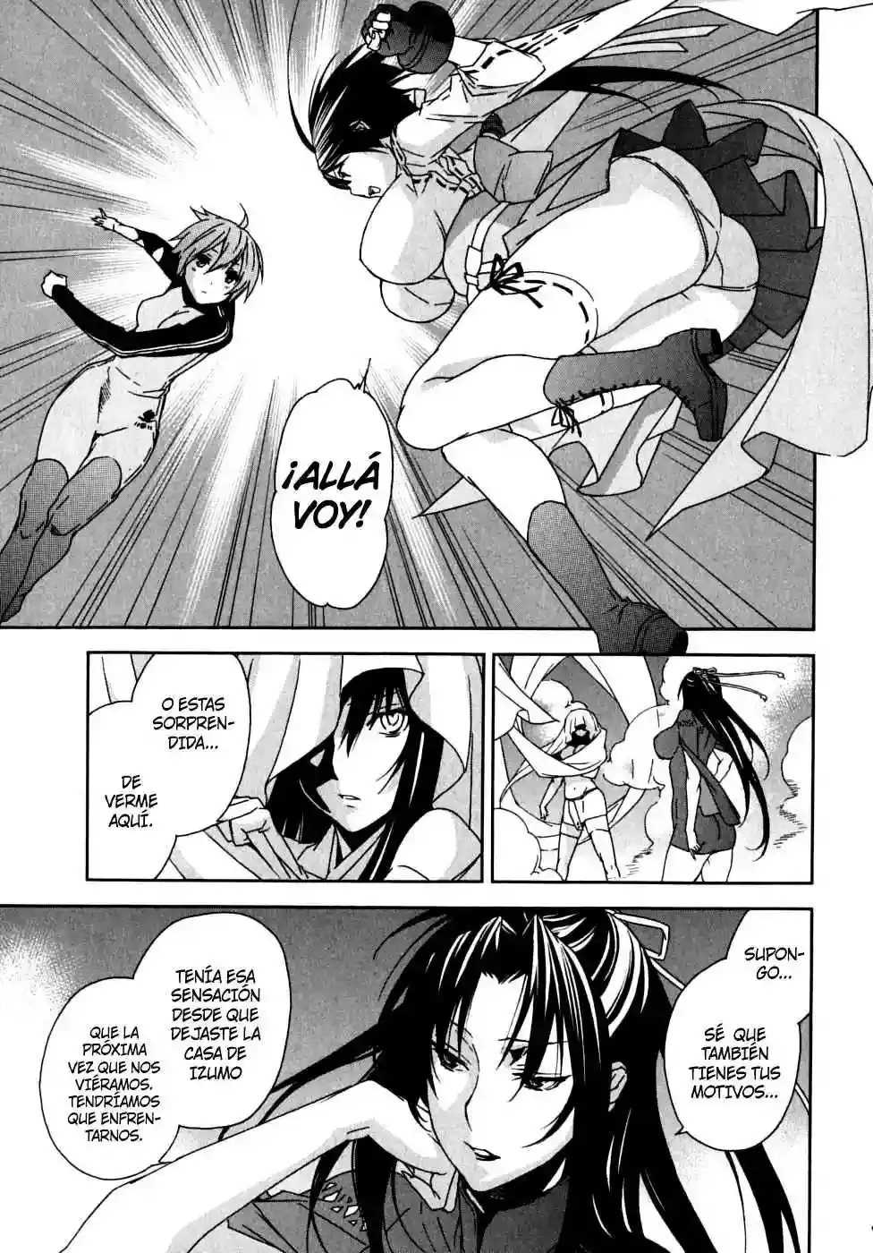 Sekirei capítulo 65, página 10